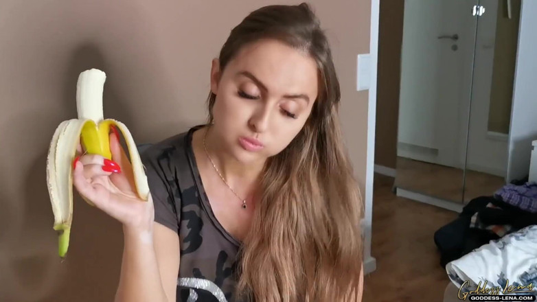 Goddess Lena: Disgusting slave training