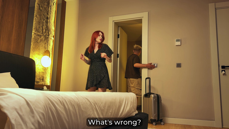 MURSTAR: Step Stepmom Shares Bed with Step Stepson in Hotel - Naughty...