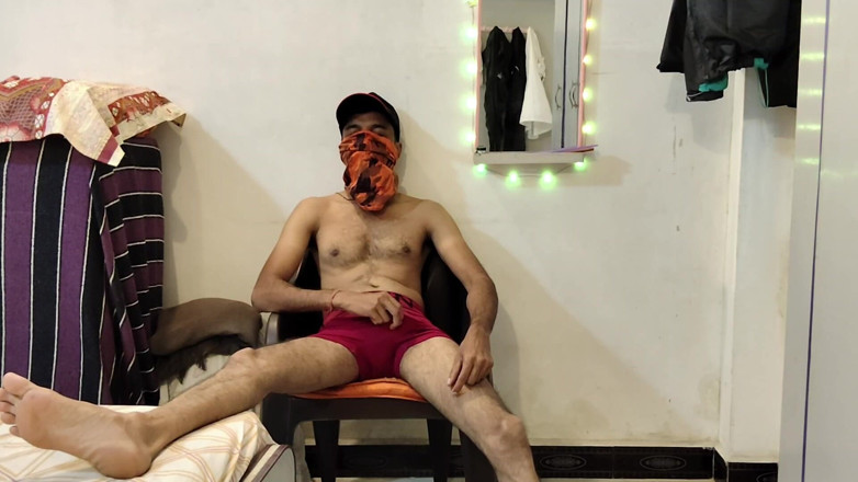 UltraHotBoy69: Pink Underwear and Masturbating