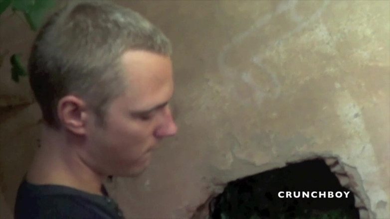 STRAIGHT BOY CURIOUS: Gay suck a str8 in exhib outdoor place