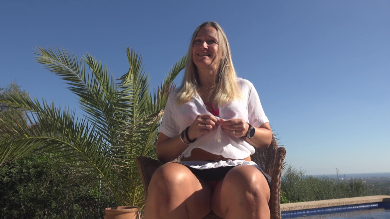 German amateur - 100% German hardcore videos: MILF blonde tebal tidak membenarkan titisan air mani tunggal