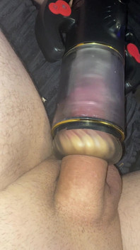 Big Cock in Automatic Pump