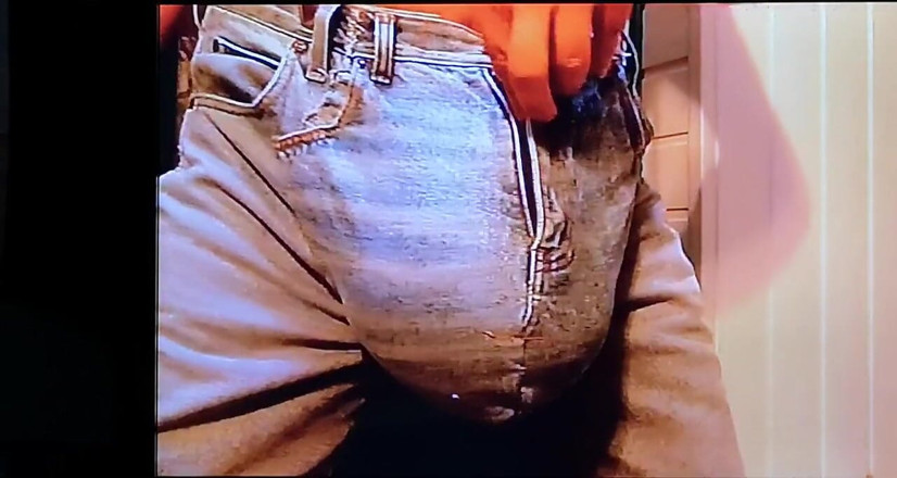 Monster_Meat_: Jeans bulging dreams