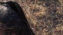 Girlfriend Took Me to the Forest Where She Sucked Me and I Fucked Her
