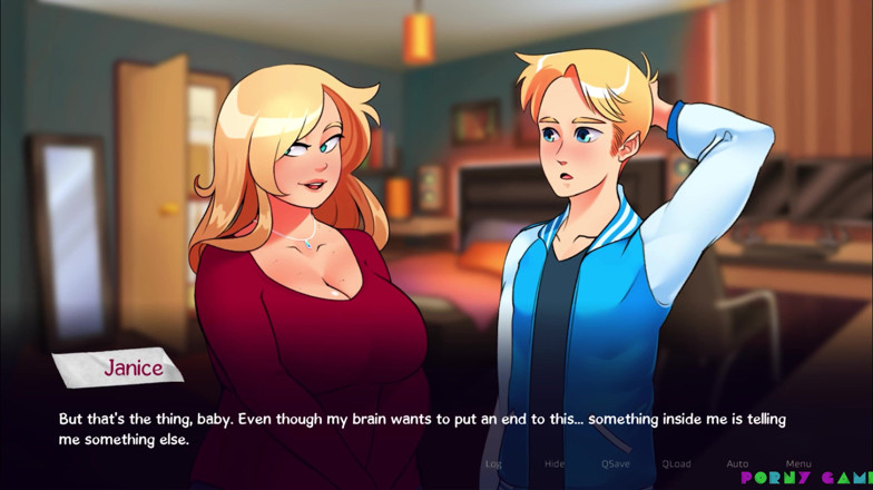 Porny Games: La vie dans woodchester 0.7.1 - Une MILF pulpeuse veut une bite (1/2)