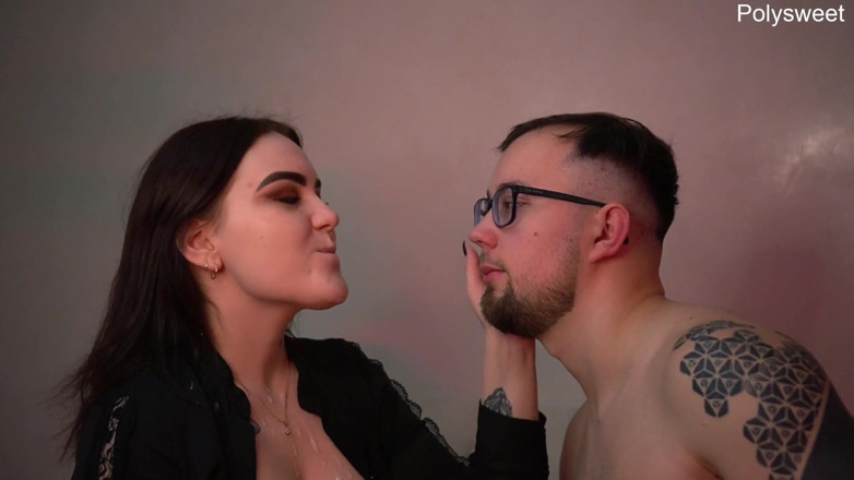 Polly Sweet: Hardcore-sex und küssen mit sperma im mund.