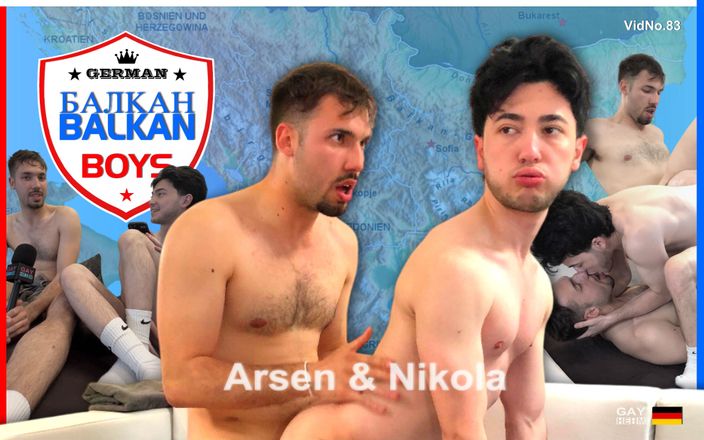 GAYheim: Balkan boys arsen &amp;nikola (iphone cam)