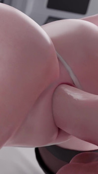 2b Nier Automaten doggystyle Fick - nasse sahnige muschi mit weichen saftigen nassen sounds geritten - Erwachsenen-3D-Animation
