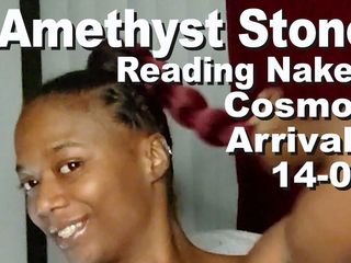 Cosmos naked readers: Amethyst Stone leyendo desnuda las llegadas del cosmos 14-01