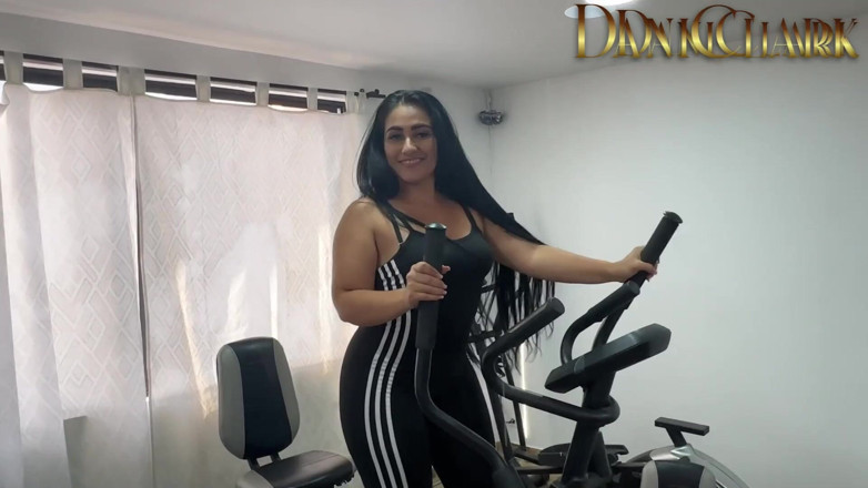 DaniClark: Technician Fucks an Athlete in the Gym