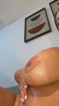 Latina MILF with Huge Tits Plays and Seduces Me