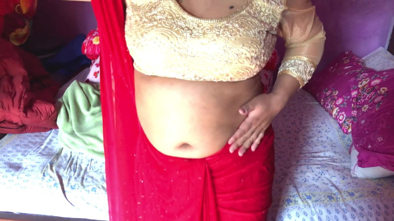 Lustybaby605: Непальская красотка в Сари получает хардкорный секс и кримпай