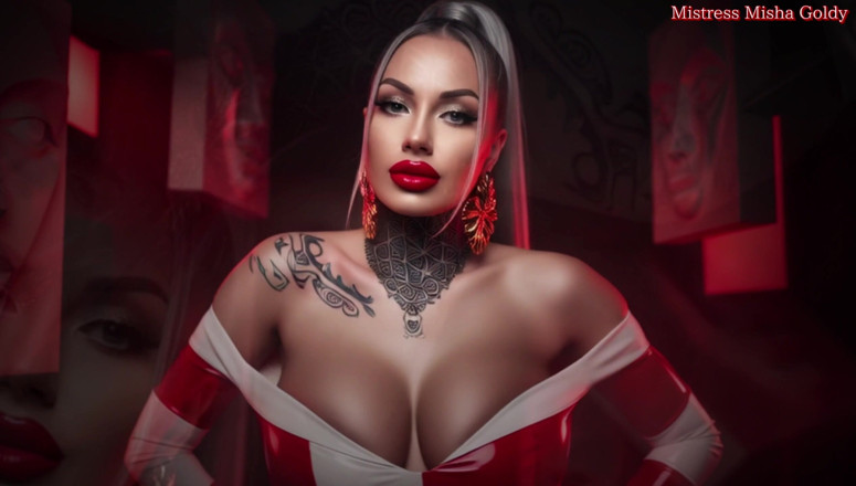Goddess Misha Goldy: Enamorarse de mí de forma asquerosa, arruinar tu patética vida