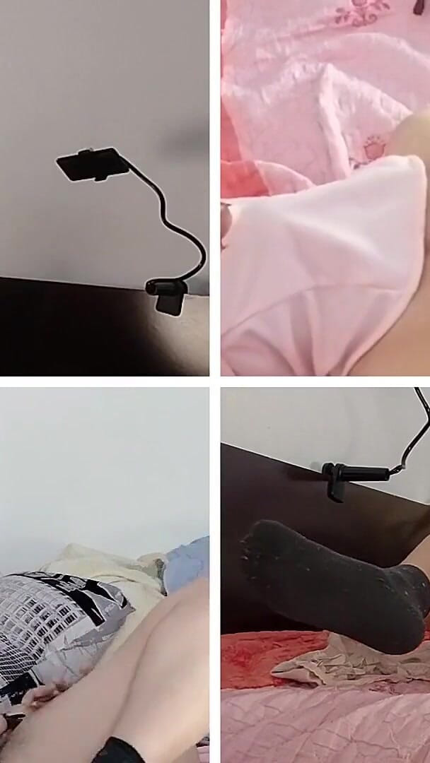 Amateur Mom Fingers Pussy Orgasm with Moans. Brunette Hairy Pussy, Big Tits, Big Ass. (Mirsur)