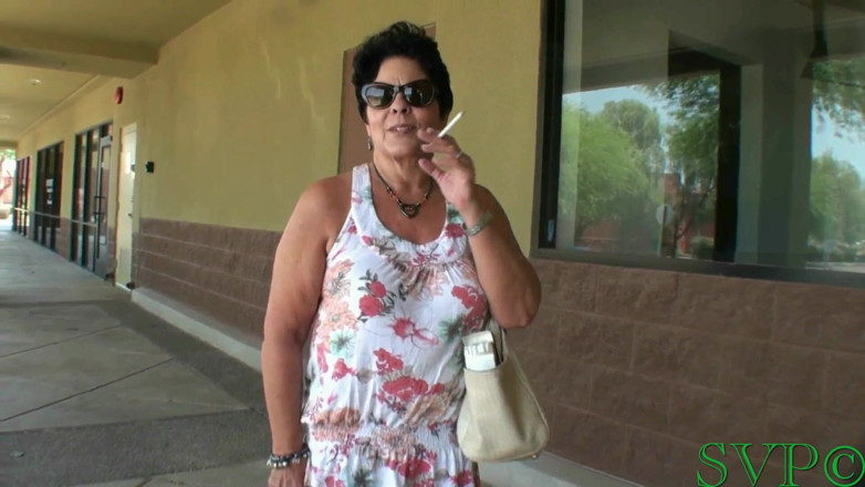 Wicked BBW smoking: Cougar BBW GILF Smokes &amp; Poses