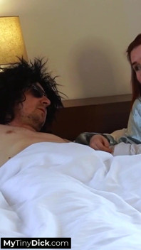 Horny Redhead Wife Is Frustrated by Her Husband's Tiny Dick