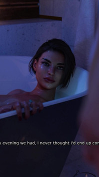 Bain avec sa belle-mère - la vie dans le comté de Santa (lisc) - jeu hentai tabou - partie 6