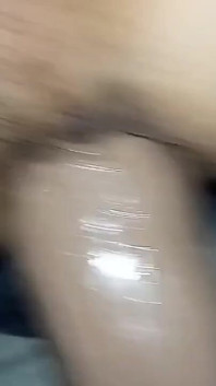 Spreading My Ass with Huge Dildo