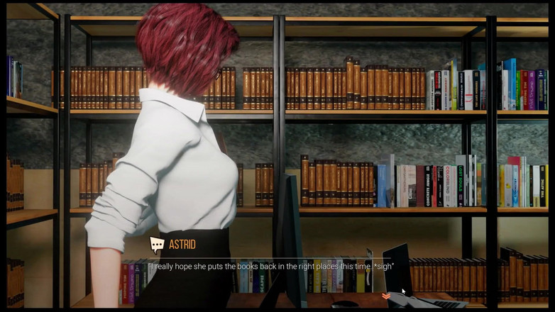 Cumming Gaming: Croft Adventures Game Hentai Parody Ep.4 Lara odkrywa, że bibliotekarka nie...