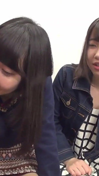 Two Bestie Amateur Girls: Sloppy French Kissing While Teasing Handjob 2 Special Edition -2