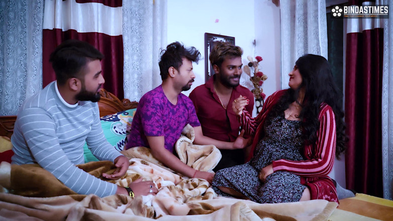 Biind as times: Desi Boyfriend Shares His Girlfriend with his three friends and...