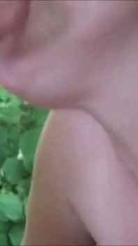 Horny brunette gets banged by two guys