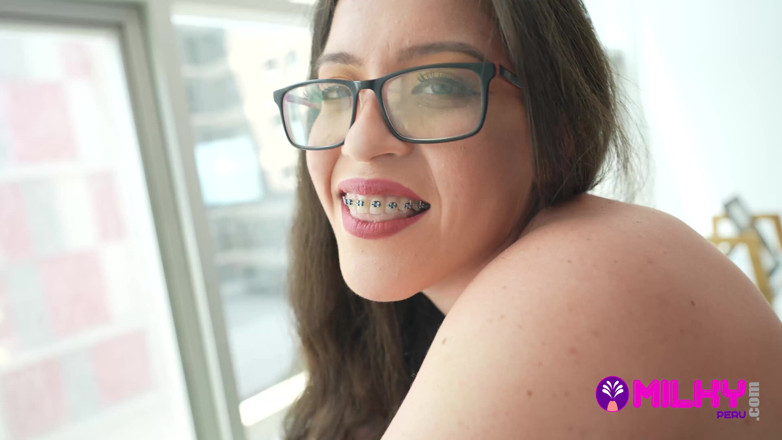 Milky Peru: เซสชั่นเย็ดหีเกรตา สวีท...เขินอายแต่เป็นนิมโฟมานิอาโคตรเมื่อเห็นควย