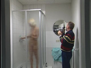 Lucky Cooch: Blonde chick sucks an older guy's cock and gets fucked...