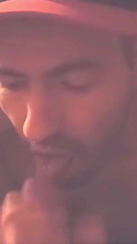 A Curious Guy Sucks His Straight Friend's Big Cock for the First Time and He Loves It