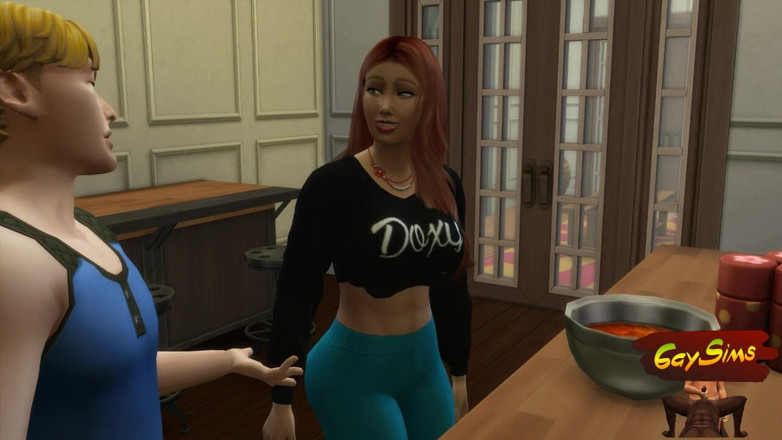 Dirty gay Sims: Feminization &amp; Husband Becomes BBC's Whore