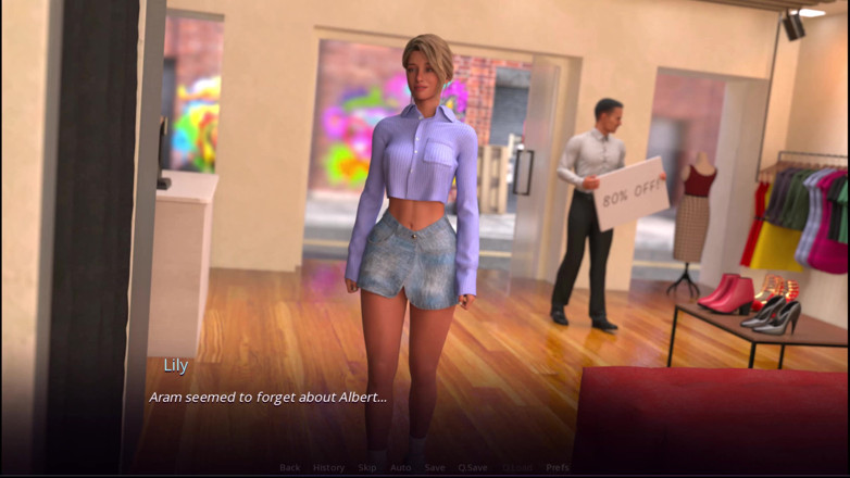 Johannes Gaming: Village Slut Transformation 30 Lilly Got a New Outfit