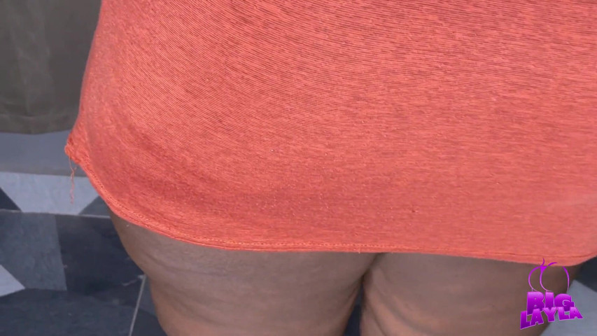 Big Ass Ebony Seduced Step-brother (Big Layla)
