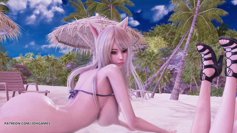 3D-Hentai Games: [MMD] Girl's Generation - Holiday Ahri Kaisa bollente ballo nudo league...