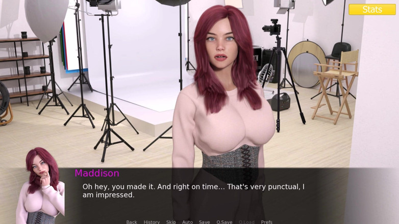 3D Cartoon Porn: Erotica 12 - Penggambaran Ren dengan Madison dan Awek Mystery Menghantar Bogel
