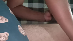 MHM: バービはペニスの水を口の中に放出した