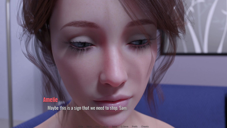 Hotgame Studio X: Awam Amelie - Part 9 - Inches From Disaster - Amelie and Sam’s Heart-pounding...