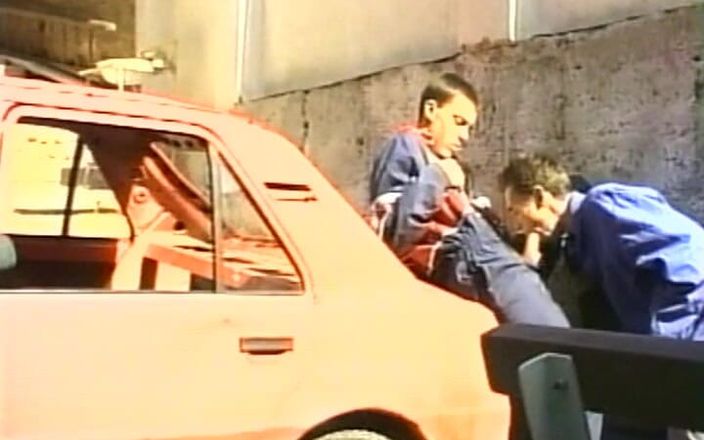 Gay 90's Vintage Porn: Män som njuter av erotiska smaker #3