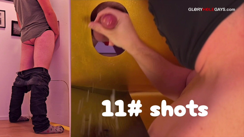 GLORYHOLEGAYS: Sfida sborrata - Cazzo XL con prepuzio a gloryhole