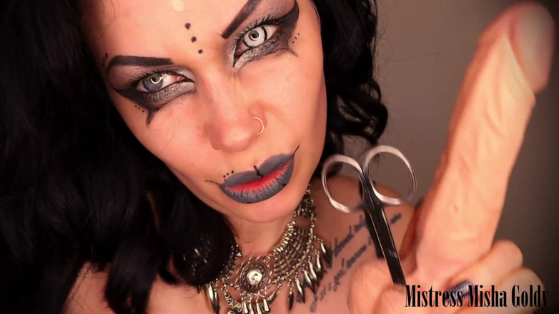 Goddess Misha Goldy: Live-cam voodoo CBT
