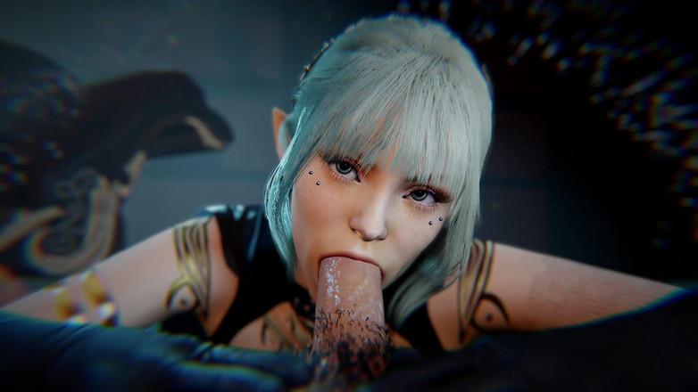 Wraith ward: エーテルの夢のフェラチオ