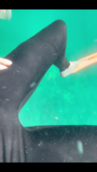 Peeing Through My Wet Suit