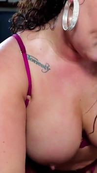 Thick white freak bangs hood big black dick