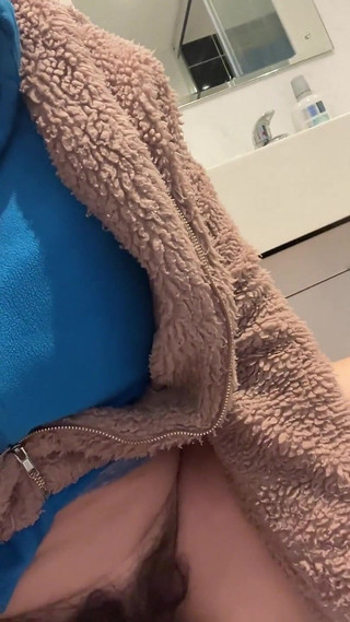 Thumbnail of 21 Hairy Pussy Pee Clips Desperate to Go