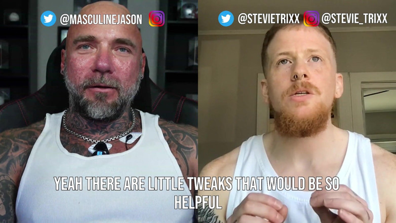 Raw and Uncensored with Masculine Jason: Wyznania gwiazdy porno - Stevie Trixx (odcinek 22)