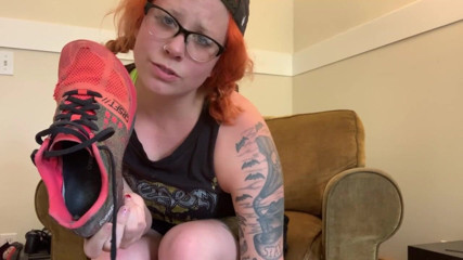Deanna deadly: My dirty worn gym shoes