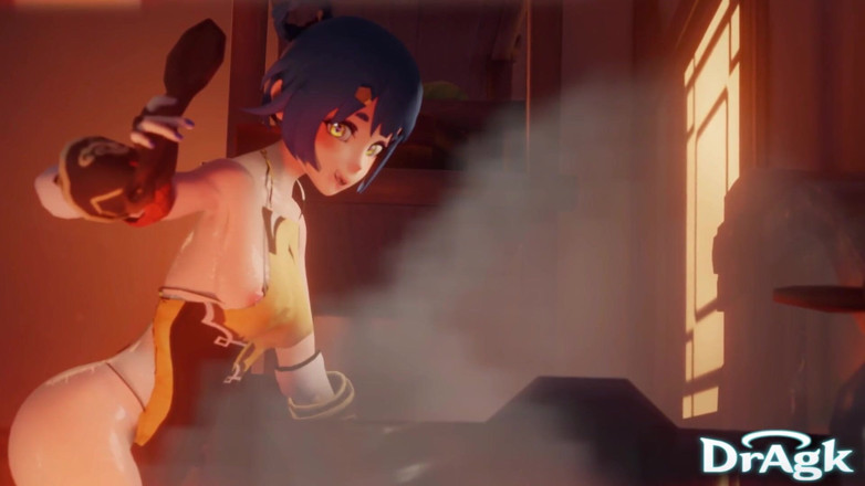 DrAgk: Timeskip, Xiangling se fait baiser dans sa propre cuisine, Genshin...