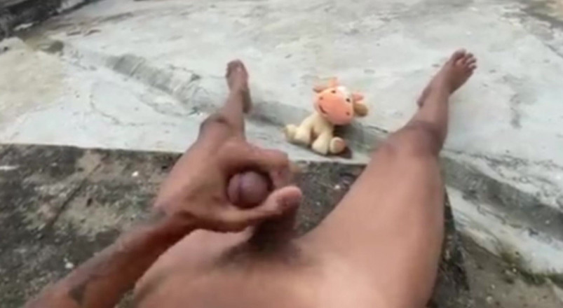 arabeputo: Камшот для снятия стресса на заднем дворе