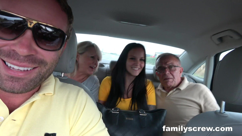 Family Screw: Picking up Stepmom and Stepdaughter by Familyscrew