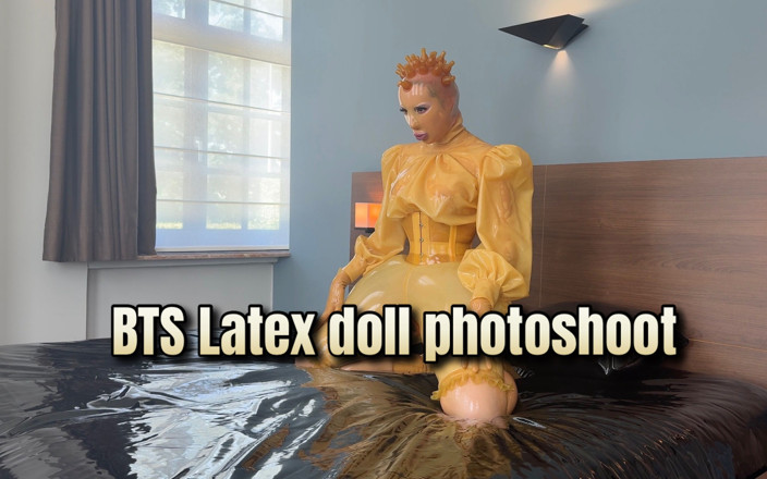 Miss_Fetilicious: Bts Latex Doll Photoshoot