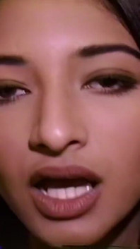 Indická kráska Velký keř stříká na bush vintage chlupaté dívky Nadia